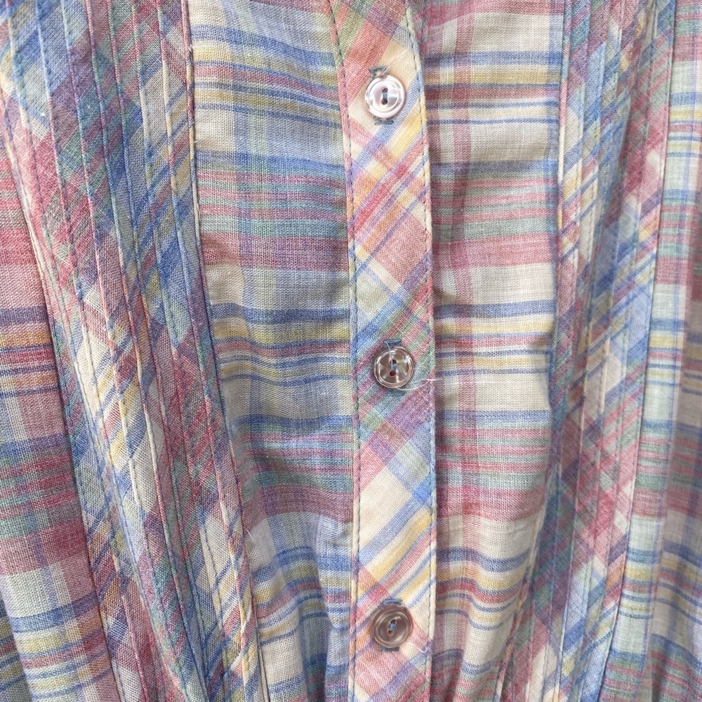 Vintage Sears plaid dress - Picture 8 of 9